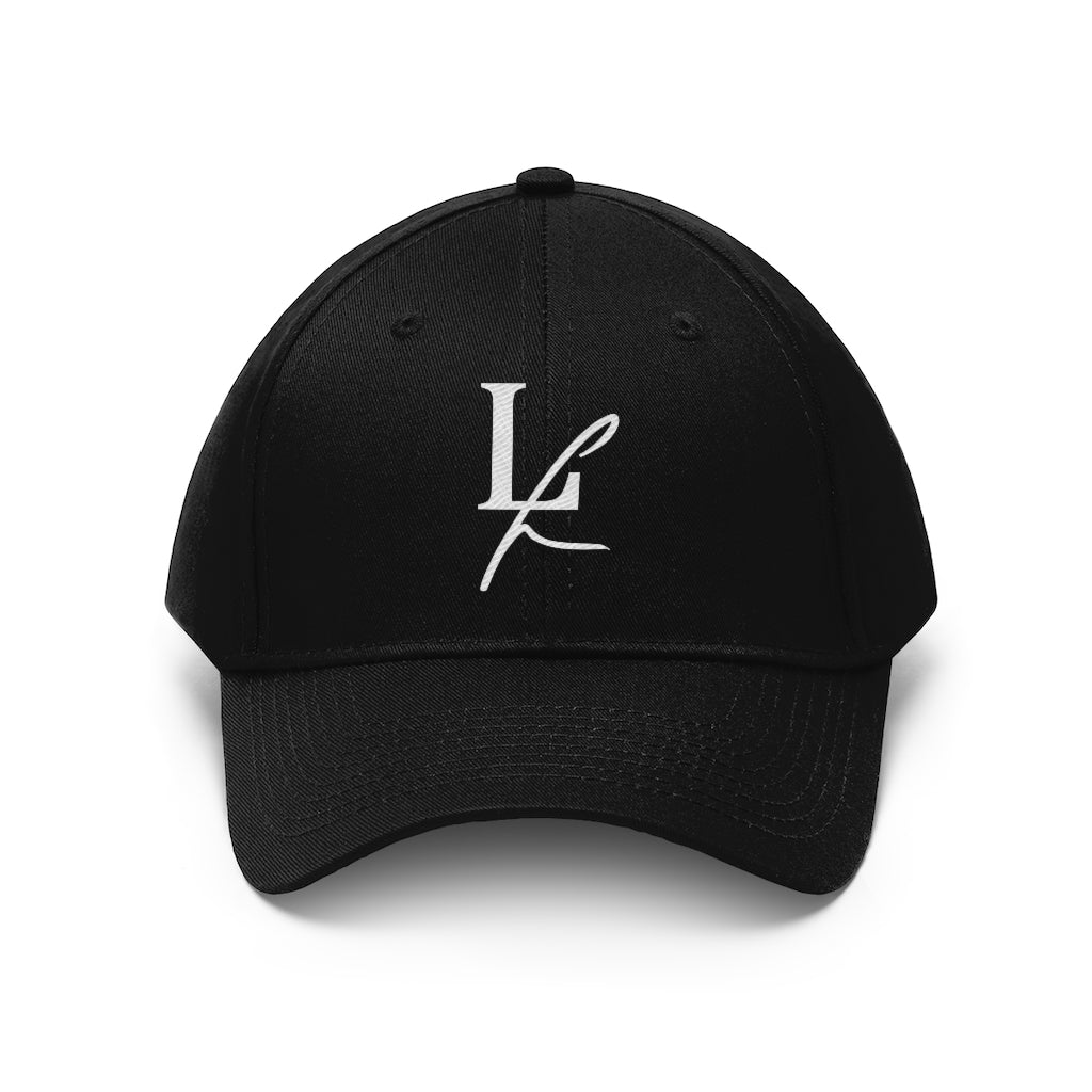 LL Logo White Unisex Twill Hat